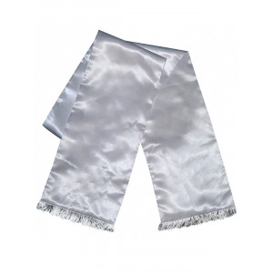 Eșarfă lucioasă cu imprimeul tău. Photo 2